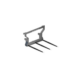 PIC'BAL EURO CON 3 DENTI 1100X40 GRIGIA PERFORATA S