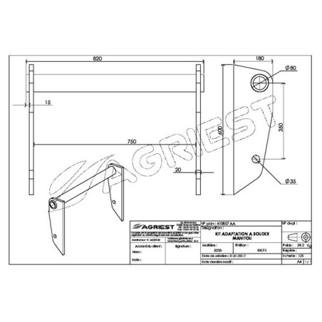 ADAPTACIÓN DEL KIT ROUGH A WELDMANITOU
