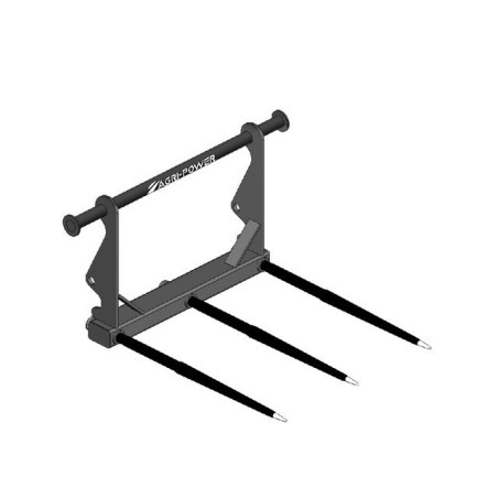 PIC'BAL MX CON 3 PUNTE DI DIAMETRO GRIGIO 1100X40