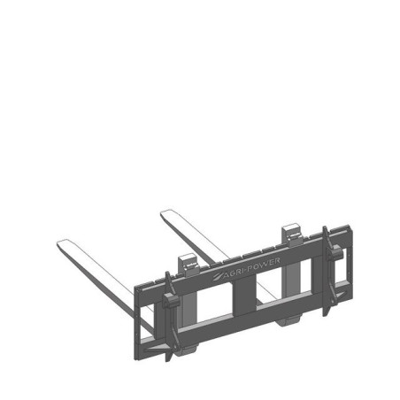 FORCA A 2T TIPO 1200 TIPO QUICKE 3 A SOLLEVAMENTO PALLET