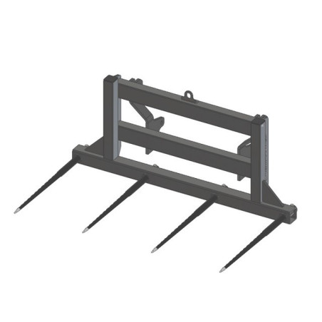 GANÚA DE MALETERO AP 1801 DE 4 DIENTES Ø45 LG 1055 EURO TIPO DIÁMETRO