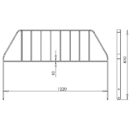 PALLETLIFTRIJTUIGFRAME