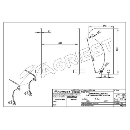 ADAPTACIÓN DE SOLDADURA JCB AJUSTADA