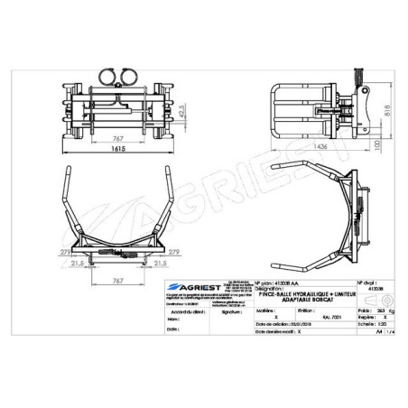 LIMITATORE BOBCAT A SFERA IDRAULICA AV AGRI-P