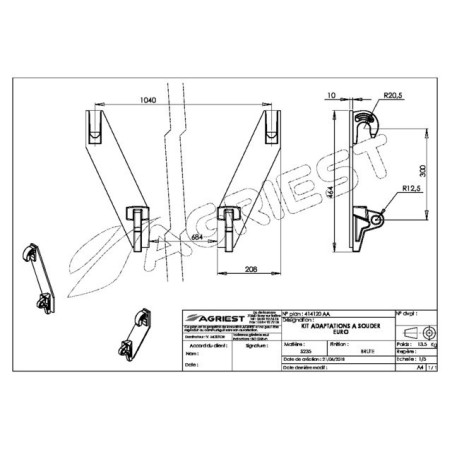 KIT ADATTATORE PER SALDATURA GREZZE EURO