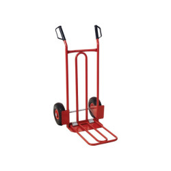 CARRUCITO DE MANO CON BABERO PLEGABLE Y RUEDA HINCHABLE 250 KG KS TOOLS