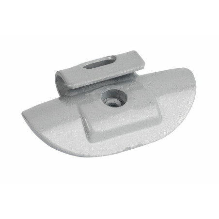 Masses à clipser zinguées pour jantes en acier : équilibrage précis et montage facile.