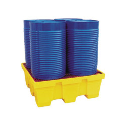 BAC RETENTION CARRE 4 FUTS CAILLEBOTIS METAL/PLASTIC