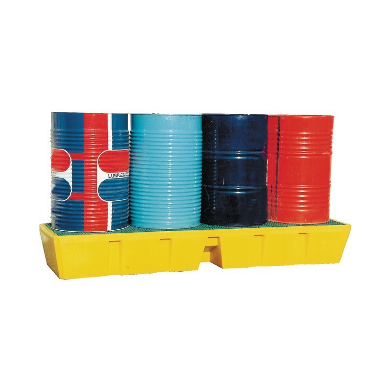 SERBATOIO DI RITENZIONE LONGITUDINALE, 4 TAMBURI, PAVIMENTO A STECCHE DI PLASTICA