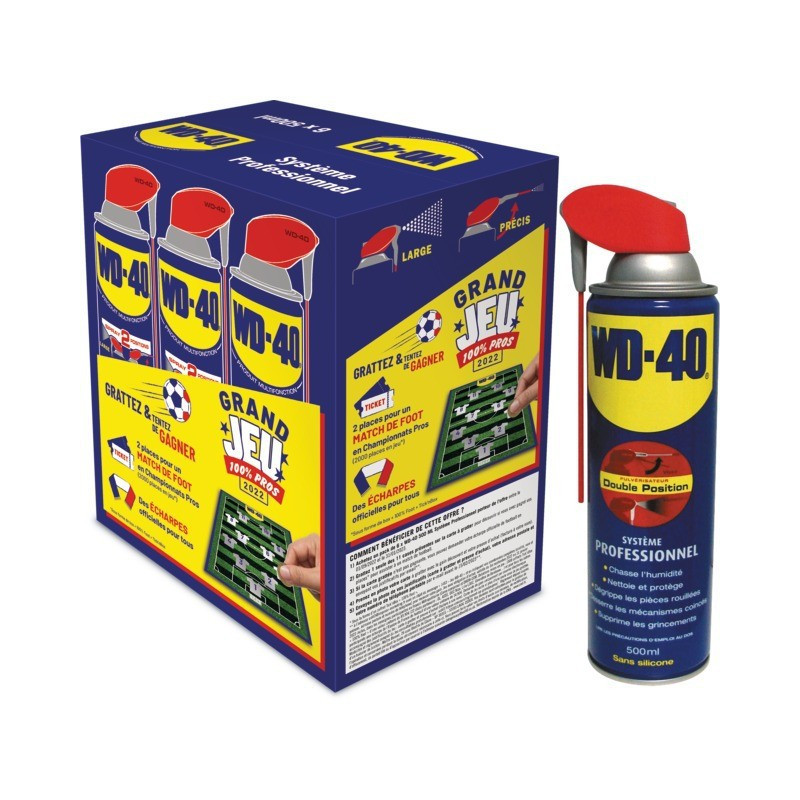 PENETRATIONSMITTEL WD 40 PRO MULTIFUNKTIONSSYSTEM PRO PACK MIT 6 AEROSOLEN 500 ML