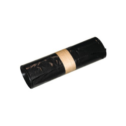 SACCO DELLA SPAZZATURA IN POLIETILENE NERO 100 LITRI 55 MICRON SCATOLA DA 200 SACCHI