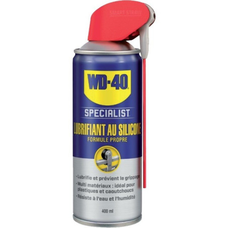 ESPECIALISTA EN LUBRICANTES DE SILICONA SYSTÈME PRO AEROSOL 400 ML WD40