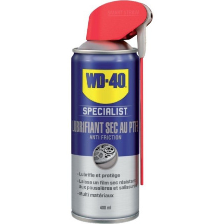 SISTEMA AEROSOL PRO SPECIALIST IN LUBRIFICANTE SECCO PTFE 400 ML WD40