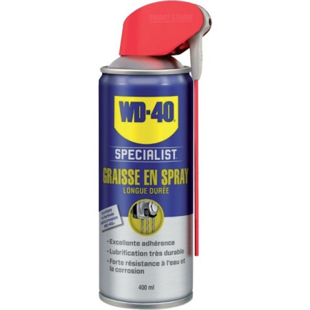 GRAISSE EN SPRAY LONGUE DUREE WD40 400ML