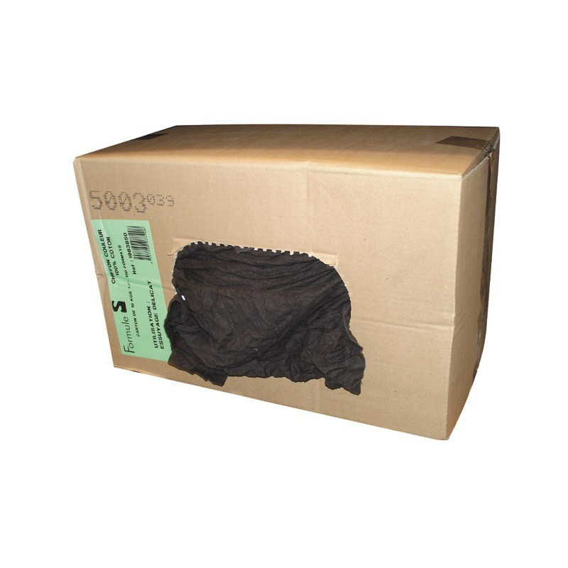 CHIFFON COTON COULEUR LE CARTON 10K