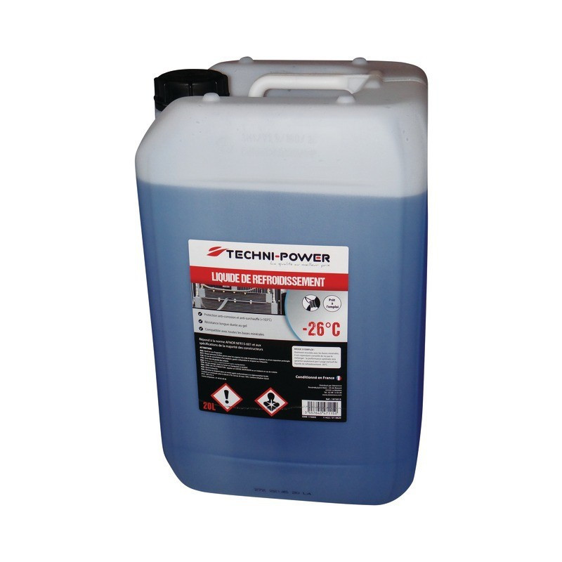 Liquide de refroidissement mineral -26°c 20l Techni-Power