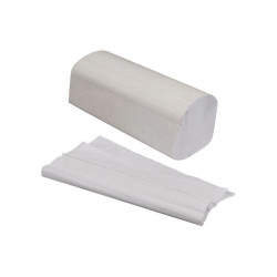 PACCHETTO DI 100 ASCIUGAMANI BIANCHI ECO 22,5X35CM