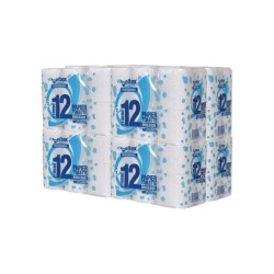 PAPIER HYGIENIQUE BLANC 2 PLIS PAQUET 96 RLX