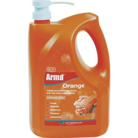 ZEEP REINIGINGSCRÈME ARMA ORANGE HEAVY DIRT CAN 4 LITER