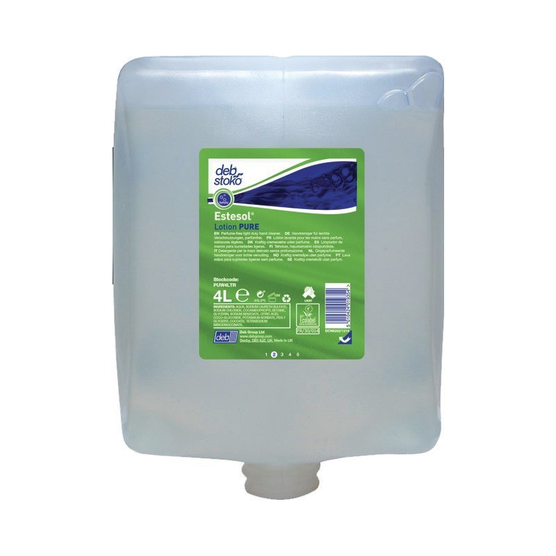 RECARGA DE JABÓN ESTESOL LOTION PURE SOFTBOX LIGHT DIRT 4 LITROS