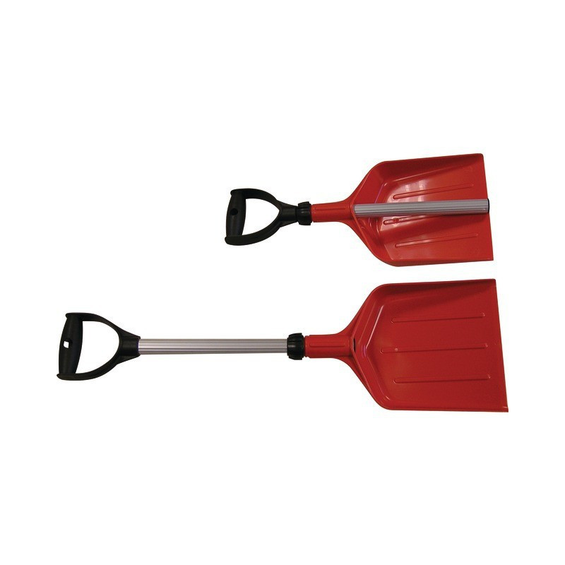 BANDEJA DE SAL ROJA/ARENA/ABSORBENTE + PALA