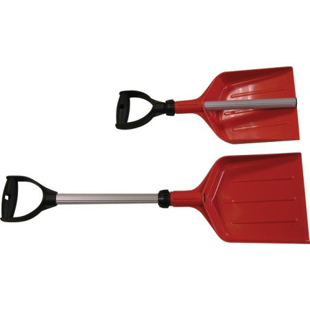 ROTES SALZ/SAND/SAUGBEHÄLTER + SCHAUFEL