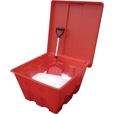 RODE ZOUT/ZAND/ABSORBERENDE BAK + SCHOP