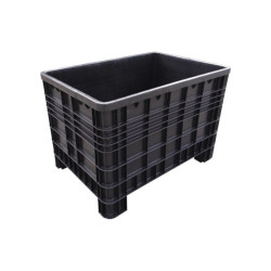 SCATOLA DA PALLET IN PLASTICA 1200x800x800mm 525L CP525L4P