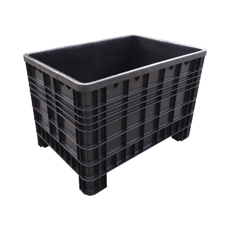 SCATOLA DA PALLET IN PLASTICA 1200x800x800mm 525L CP525L4P