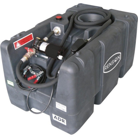 MOBIELE TANK 200L 12V 50L AUTO GUN 4M RENSON SLANG