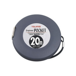 Engineer Pocket Tape Measure 20mx10 mm ABS Stalen Tape