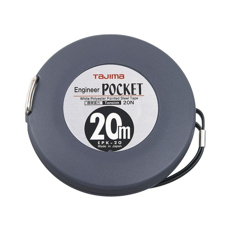 Cinta métrica de bolsillo del ingeniero 20mx10 mm cinta de acero ABS