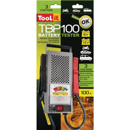 TBP100 GYS BATTERIJTESTER