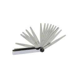 Acciaio a spessore 250 mm 20 stagge da 0,05 mm a 1 mm.