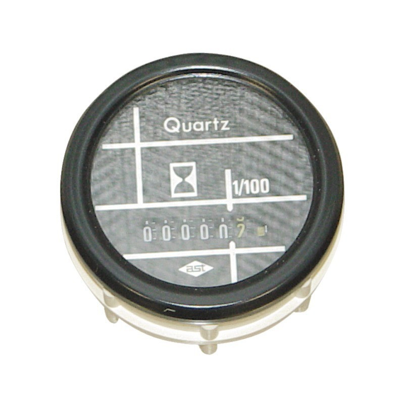 Stundenanzeiger mit 12 oder 24 V Batterieleistung. Ø 60 mm. Tiefe: 60 mm