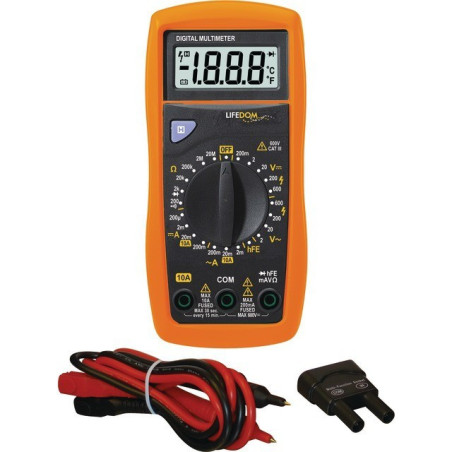 8-FUNCTIE DIGITALE MULTIMETER, 17 GAUGES