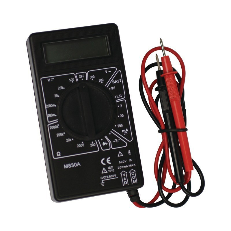 MULTÍMETRO DIGITAL UNIVERSAL 7 FUNCIÓN 19CAL