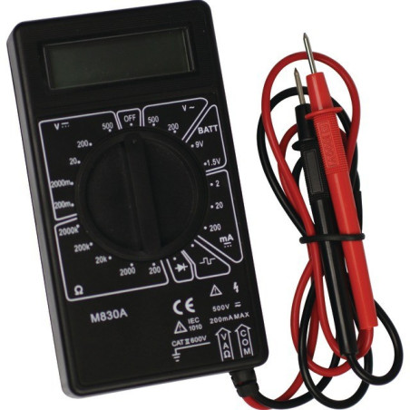 MULTIMETRE DIGITAL UNIVERSEL 7 FONCTION 19CAL