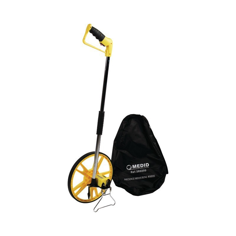 Ruota meccanica pieghevole dell'odometro diametro 230 mm 5 cifre