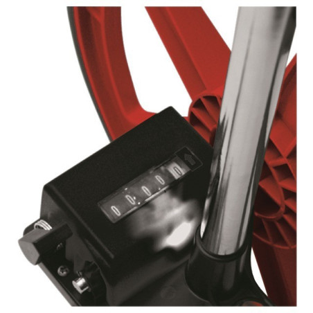 Kilometerzähler-Faltmechanisches Vermessungsrad Durchmesser 230 mm 5 Ziffern