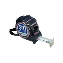 Misurazione bi-materiale - Outibat - 5m x 25mm - Gancio magnetico - Nastro in nylon estruso