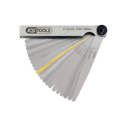 JAUGE D EPAISSEUR 20 LAMELLES DE 0,05 A 1 MM KS TOOLS