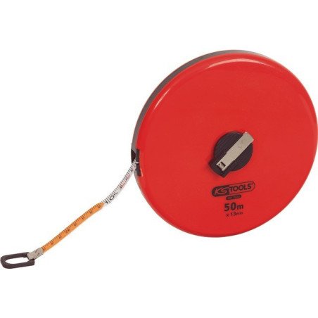 QUINTUPLE DECAMETRE RUBAN FIBRE DE VERRE 50 METRES KS TOOLS