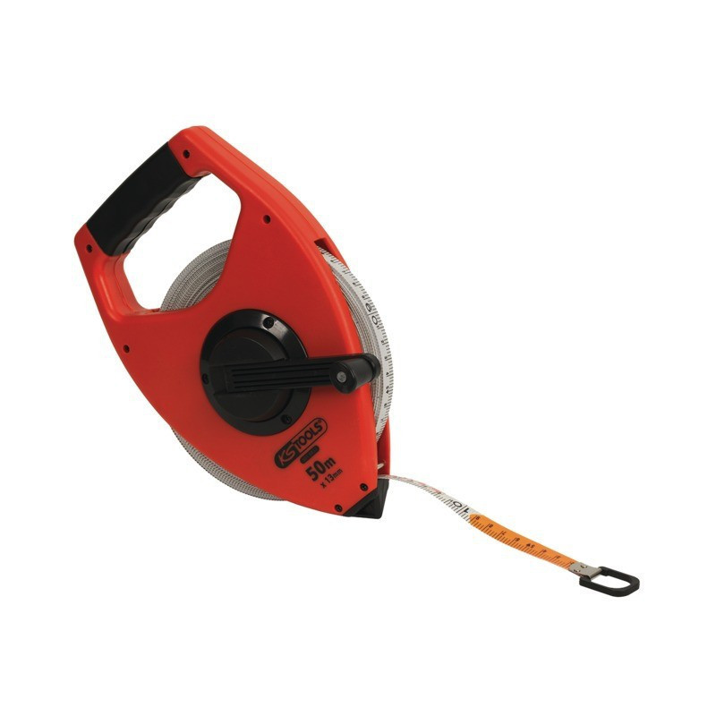 QUINTUPLE DECAMETRE BI-MATIERE RUBAN FIBRE DE VERRE 50 METRES KS TOOLS