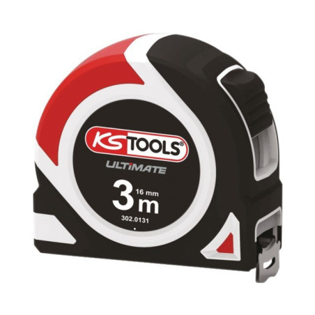 ULTIMATE BI-MATERIAL TAPE METRO 3 M X 16 MM KS TOOLS