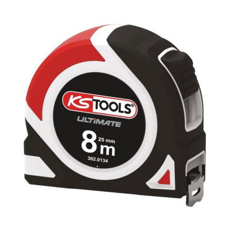 METRO A NASTRO KS TOOLS ULTIMATE BI-MATERIAL 8 M X 25 MM
