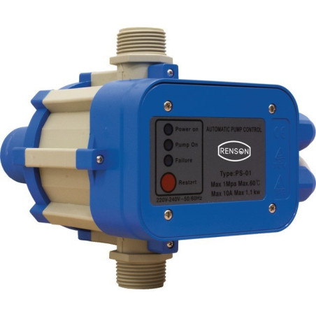 BOITIER CONTROLE ELECTRONIQUE POUR POMPE MONOPHASE RENSON
