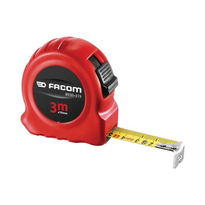 ABS MAATBAND 3 M X 19 MM RED SERIES FACOM
