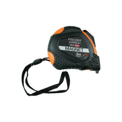 CINTA MÉTRICA BIMATERIAL 3 M X 19 MM DAREX FISCHER MAGNÉTICO AUTOBLOQUEANTE