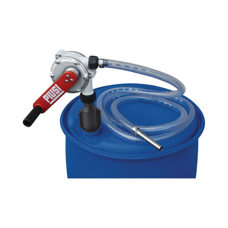 BOMBA ROTATIVA DE ACERO INOXIDABLE MANUAL ADBLUE PARA TAMBORES PIUSI